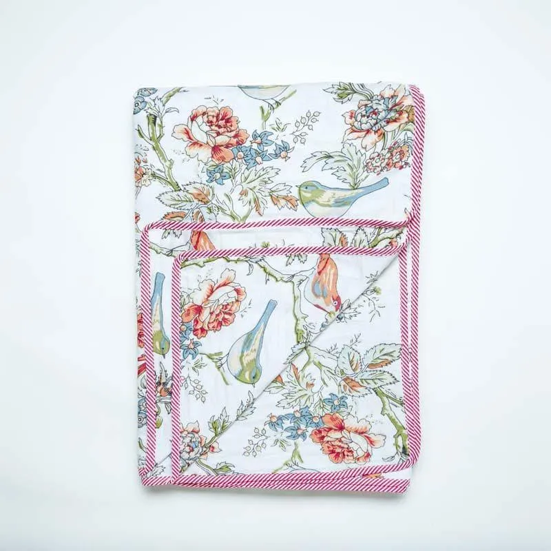 Elishia Floral Printed Cotton Dohar