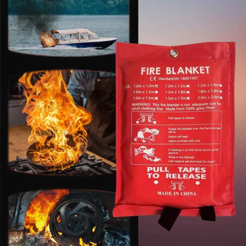 Flame Retardant Emergency Fire Blanket