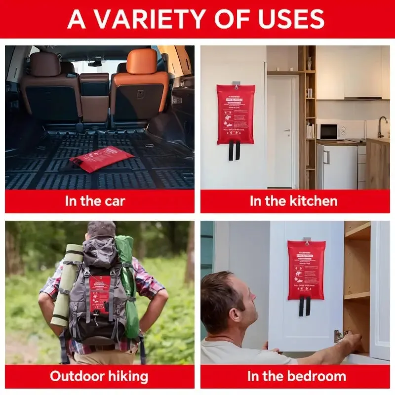 Flame Retardant Emergency Fire Blanket