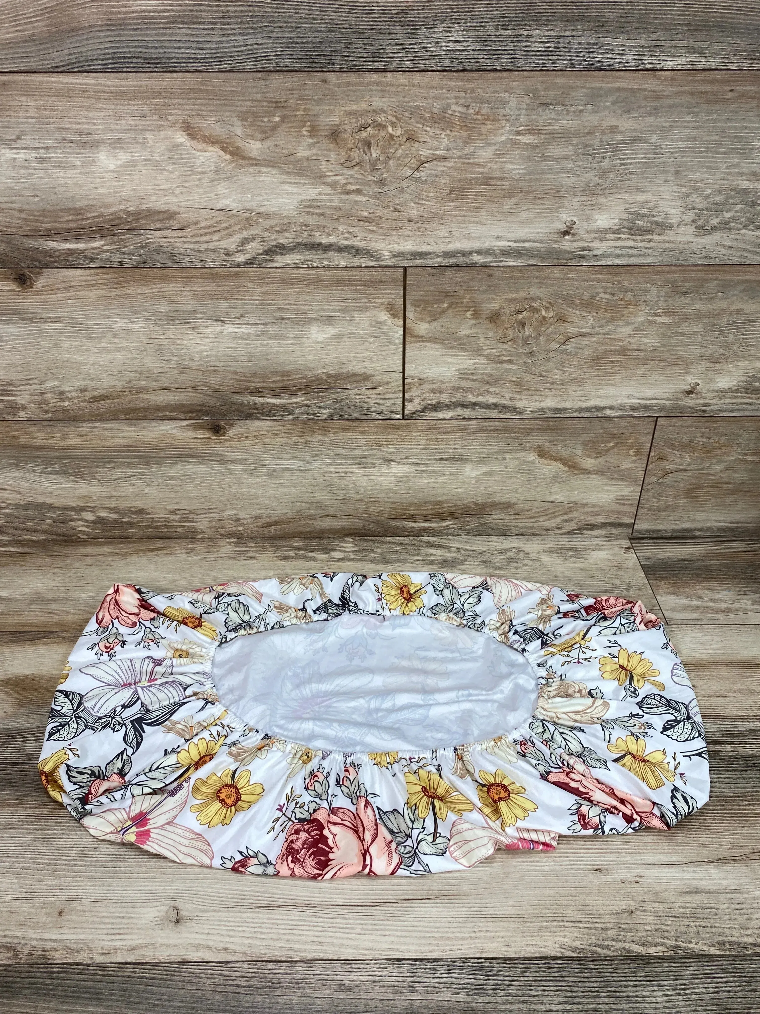 Floral Diaper Changing Pad Cover