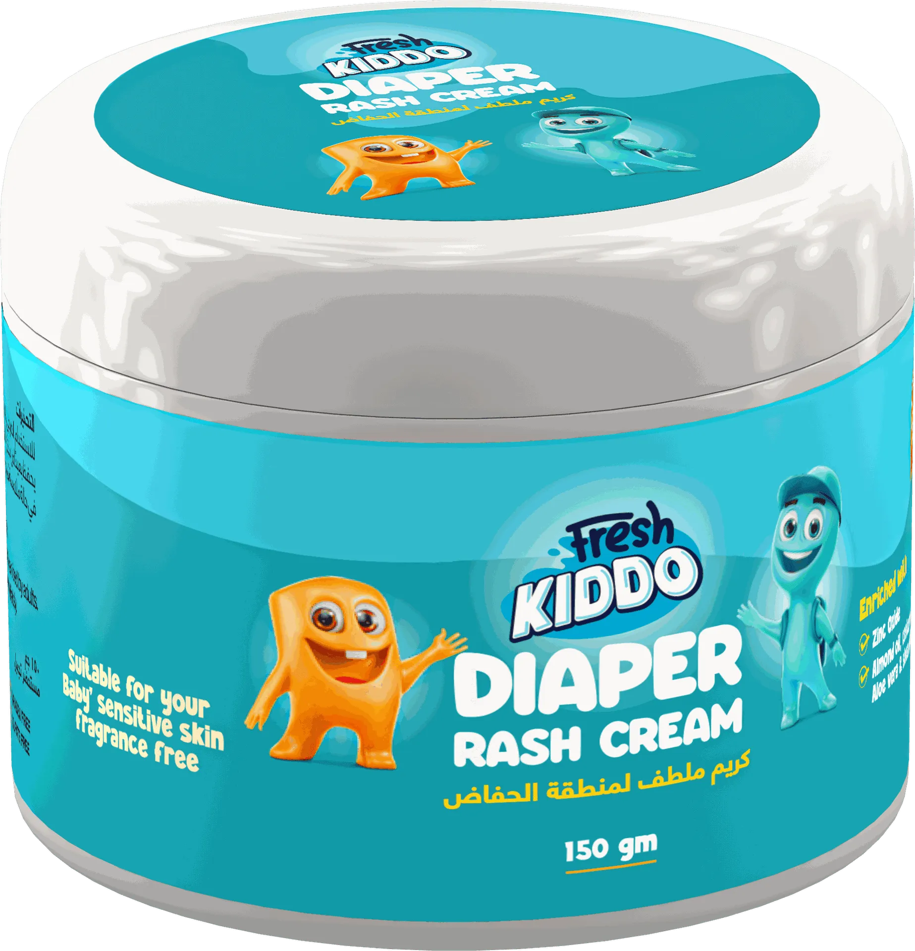 Fresh Kiddo Diaper Rash Cream 150 ml