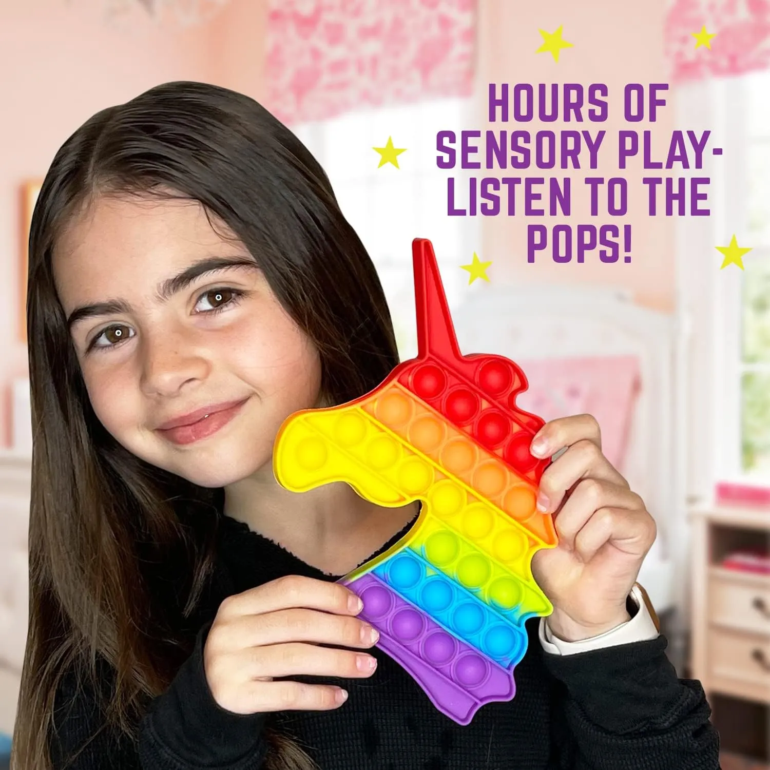 GirlZone Box of 15 Fidgets including Slime