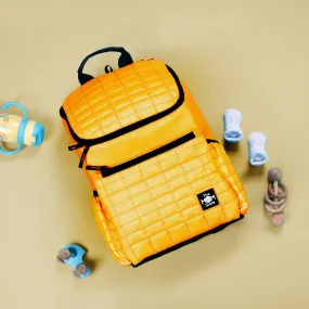 Golden Glow Quilted Diaper Bag