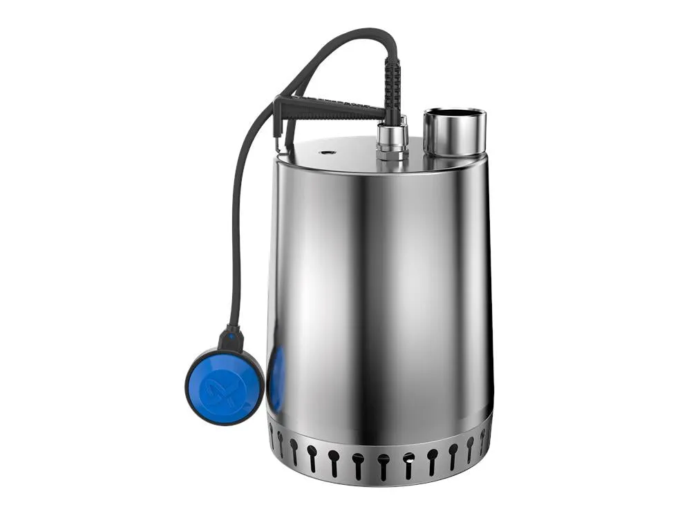 Grundfos Unilift AP12.40.08 0.80kW Submersible Drainage Pumps for Dirty Water with Semi-Open Impeller (Max 350LPM/150kPa)