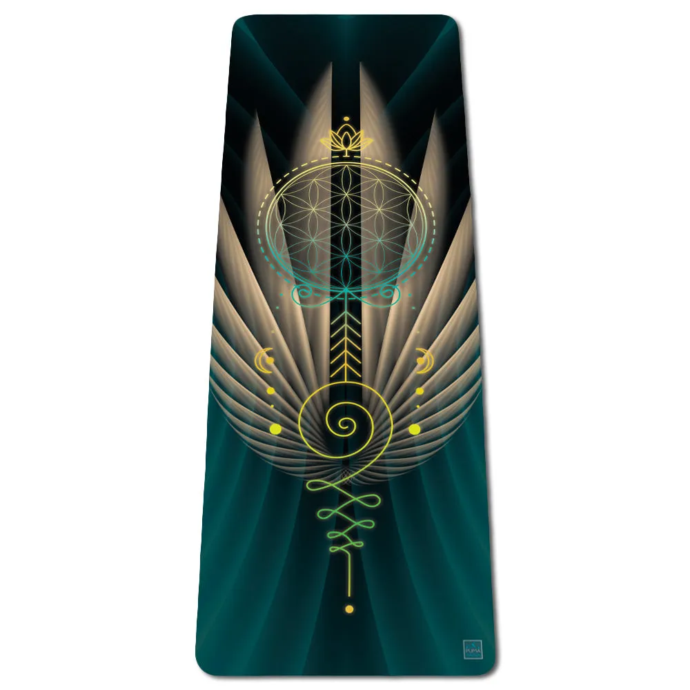 Hot Yoga Mat | Natural Rubber | Eco Yoga Mat | MoonLight