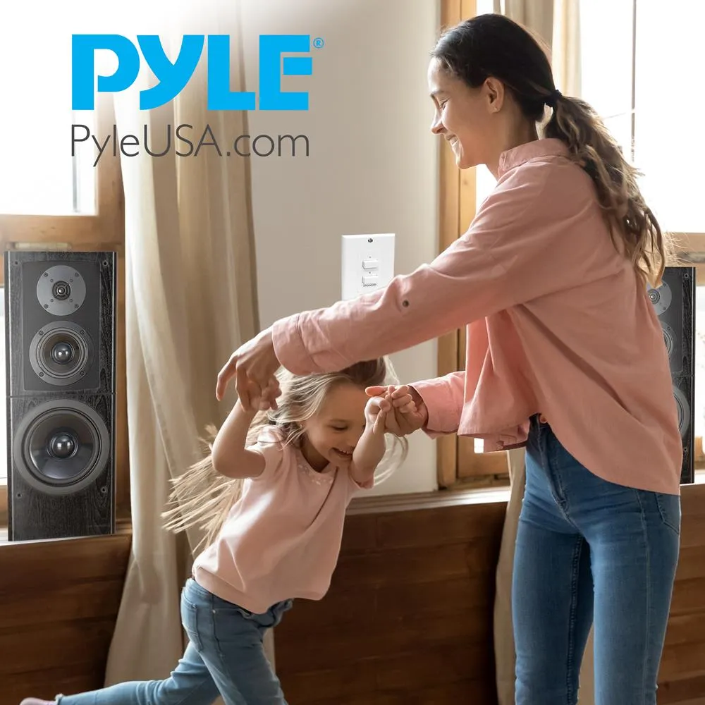 In-Wall Speaker Selector Switch, Wall Plate Speaker Control