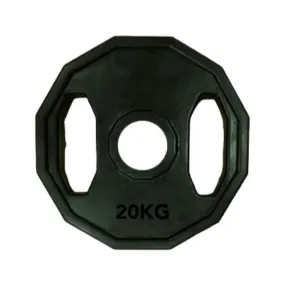Irm-Fitness Factory Rubber Coated Op Plates 20Kg Ng Fitness Weight Black Op-001