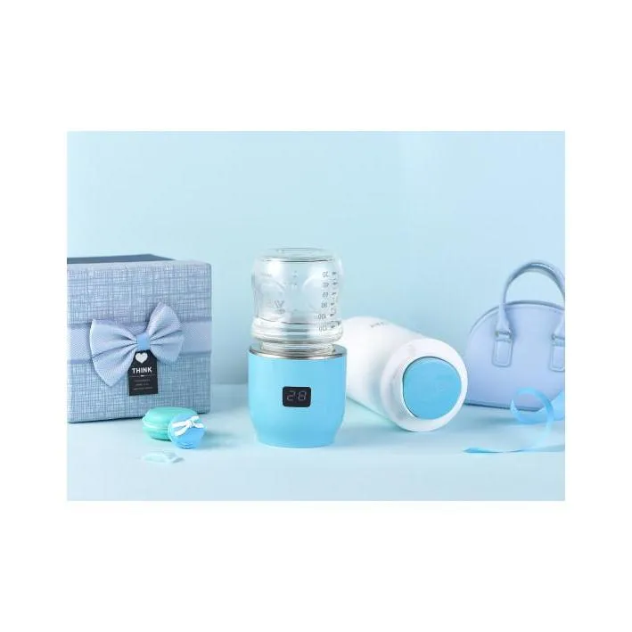 Jiffi Portable Bottle Warmer Set Grey