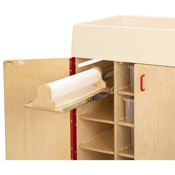 Jonti-Craft® Diaper Changer Combo - Right