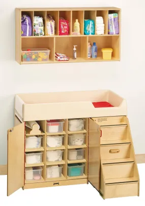 Jonti-Craft® Diaper Changer Combo - Right