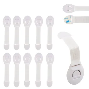 Kiddery Safety Lock | Baby Proofing Locks | Nylon Strap
