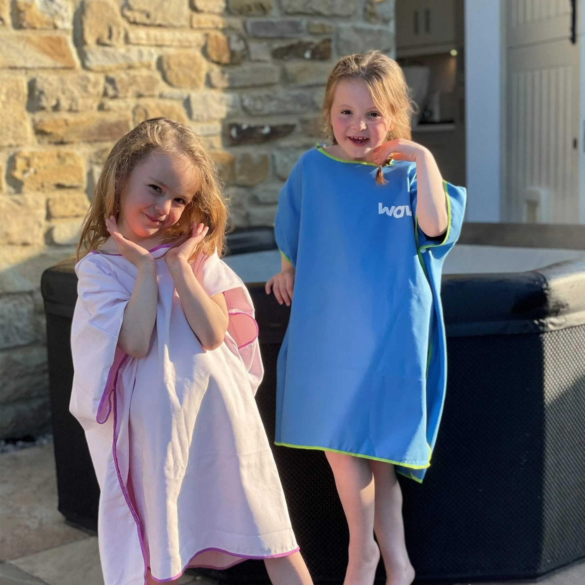 Kids Changing Robe | Pink