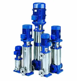 Lowara 66SV Series 304ss Vertical Multistage Pumps (Max 310LPM)