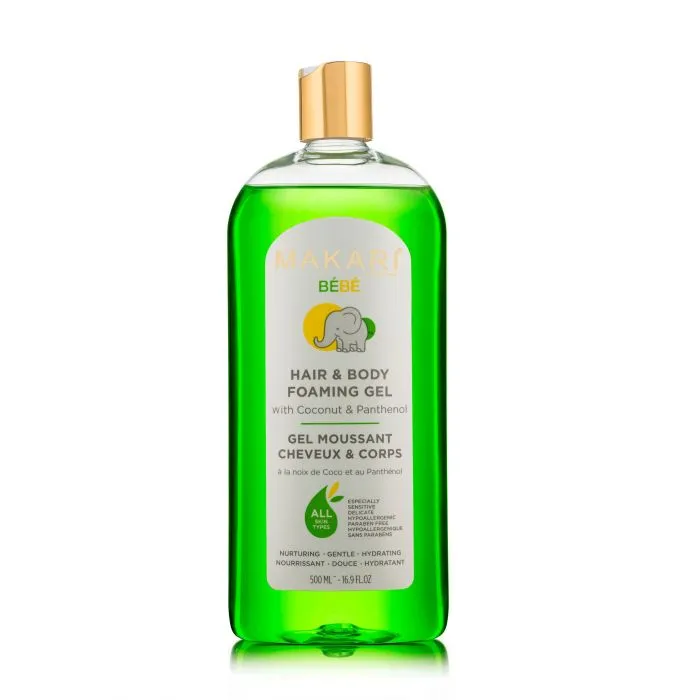 MAKARI - BEBE FOAMING GEL / Cleanses. Refreshes. Softens.  For delicate skin types