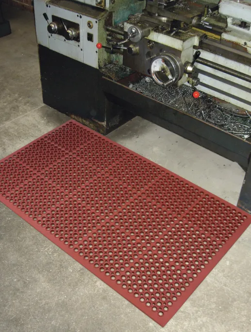 Mat Anti Fatigue, Terracotta Red, 900x600mm
