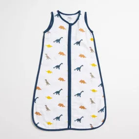 Navy Dino Printed Sleeping Bag