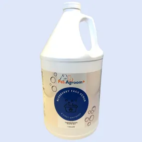 Pet-Agroom  Blueberry Face Scrub & Coat Whitener 32:1 Shampoo - Gallon
