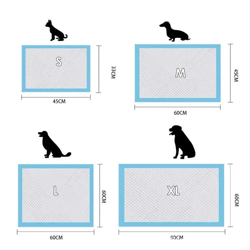 Pet Urine Pad Diaper - Thickened Training Pads for Dogs & Cats