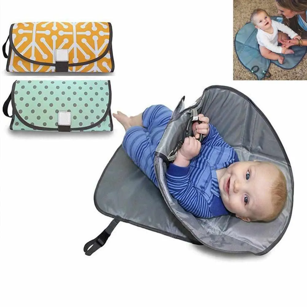 Portable Baby Changing Clutch Pad
