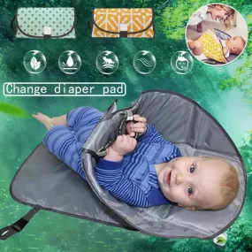 Portable Baby Changing Clutch Pad