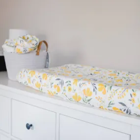 Royal Garden Muslin Changing Pad Cover