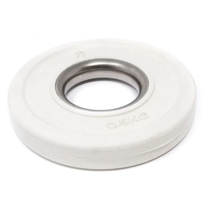 Rubber Coated Fractional Plate Set, Coloured - 15KG