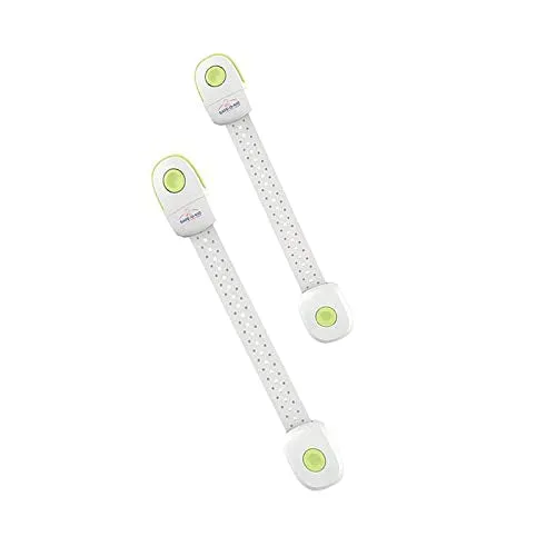Safe-O-Kid- Cabinet/Drawer Lock- Green (Pack of 2)