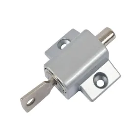 Security Keyed Patio Door Lock - Aluminum