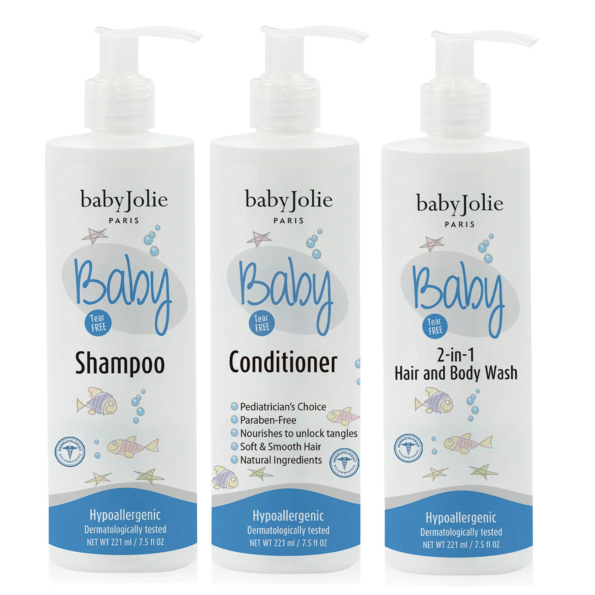 Shampoo, Conditioner & Body Wash | Bath Time Bundle