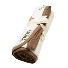 Swaddle Blanket - Moo