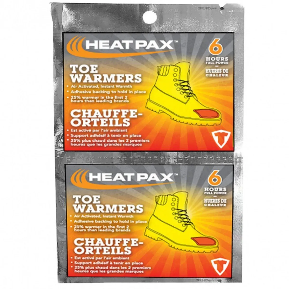 TechNiche® Air Activated Toe Warmers
