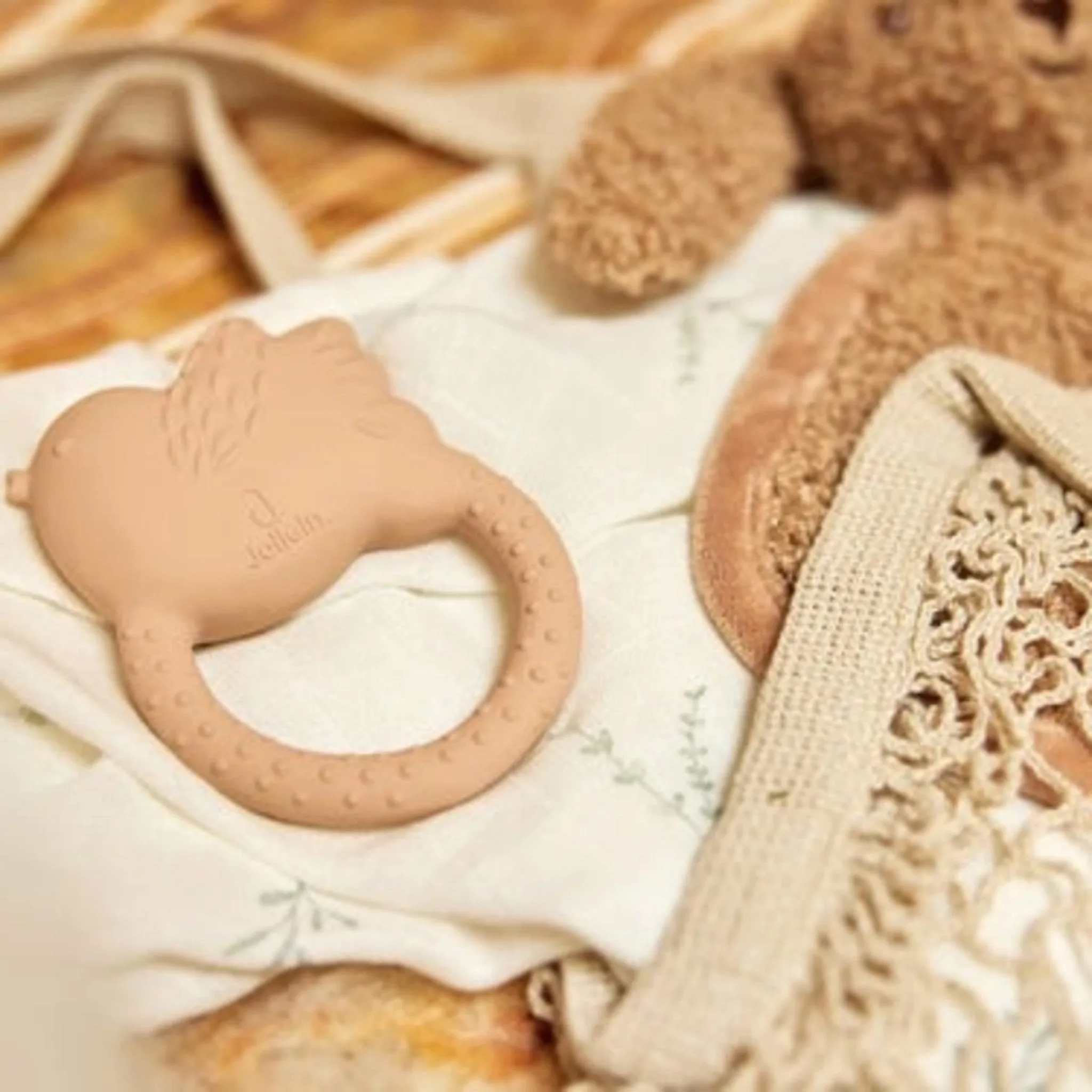 Teething Ring Rubber - Lovely Birds