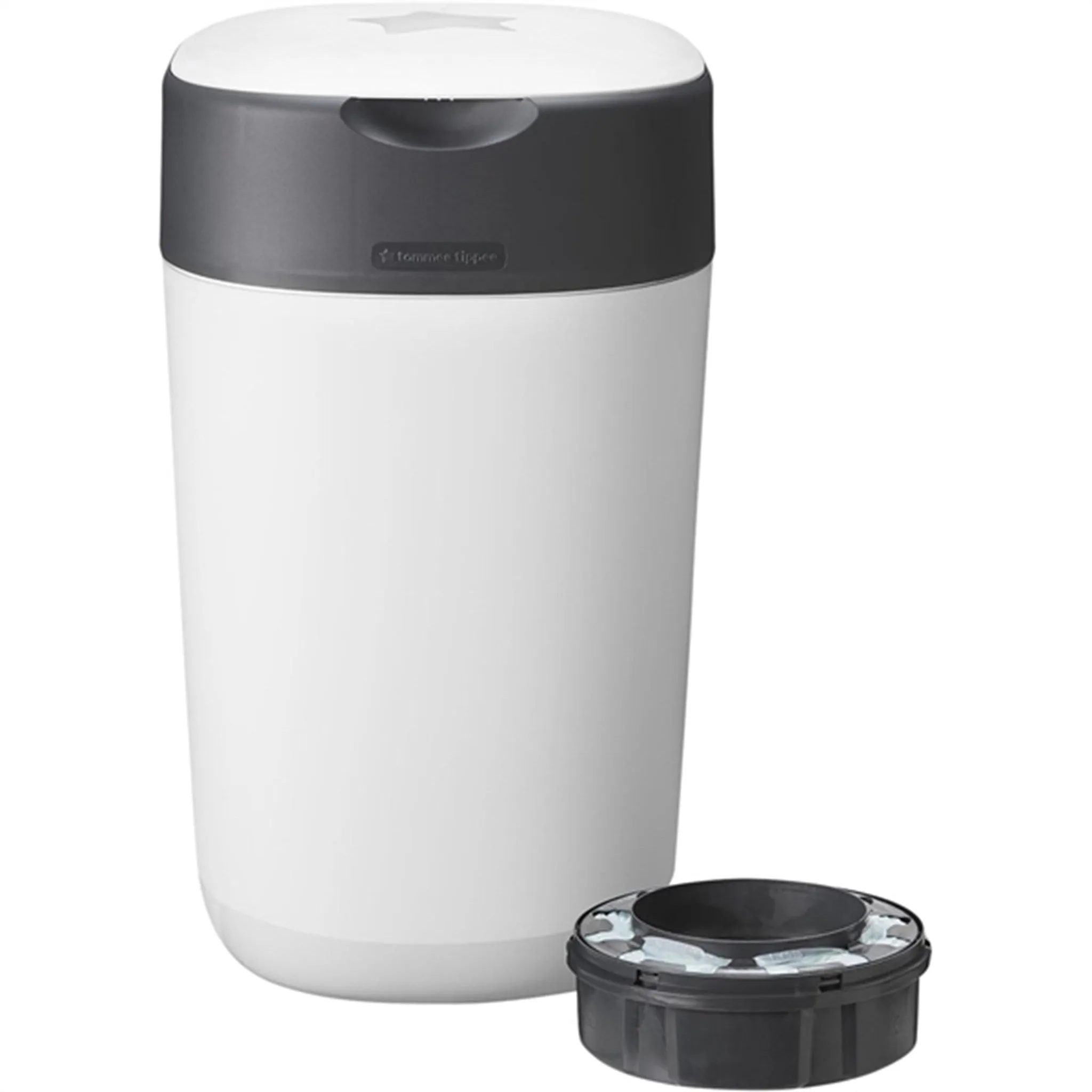 Tommee Tippee Twist & Click Diaper Bin   6-Pack Refill White