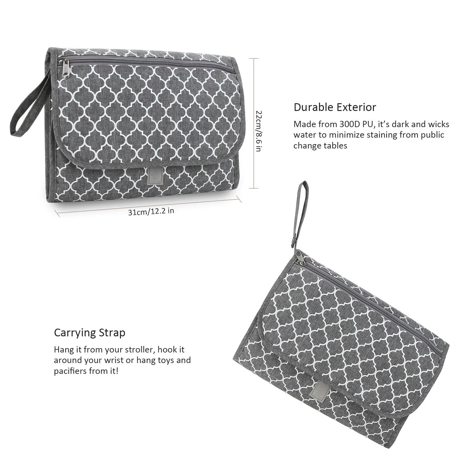 Travel Portable Waterproof Diaper Pad