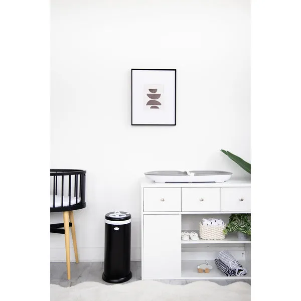 Ubbi Nappy Pail - Matte Black