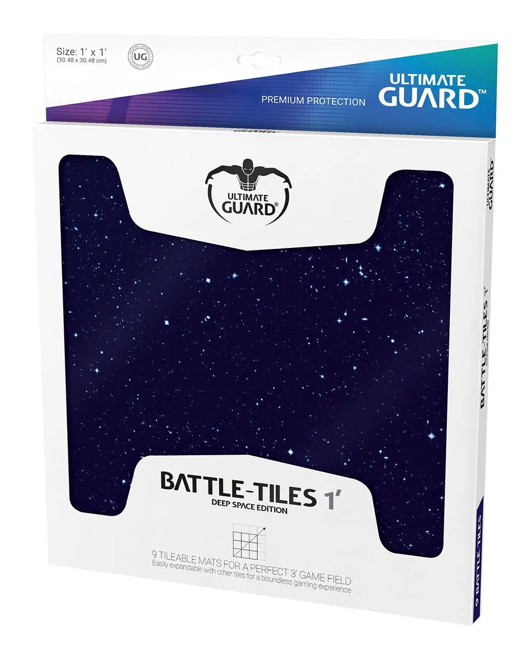 Ultimate Guard Battle-Tiles 1' Dark Space 30 X 30 Cm (9)