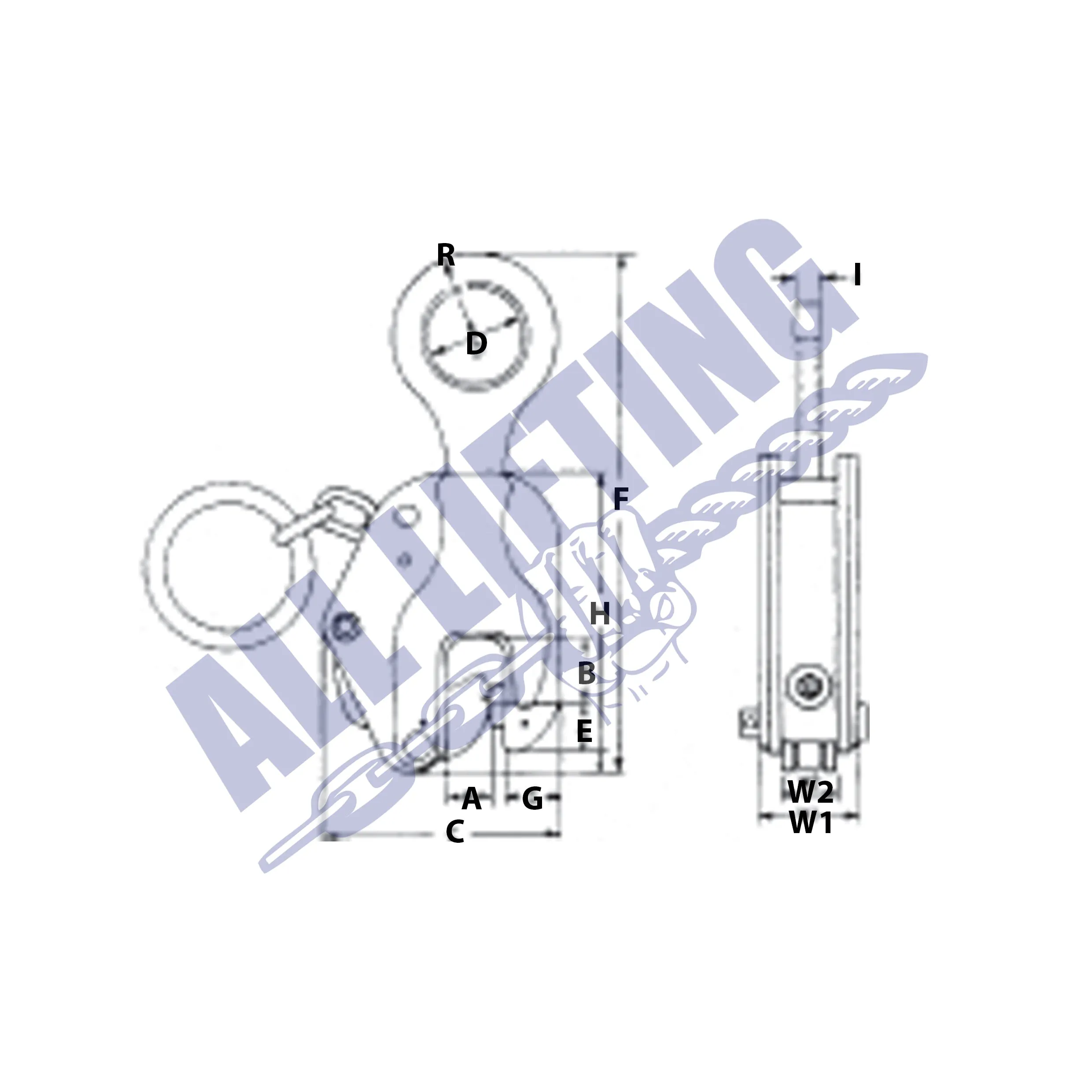 Vertical Lifting Clamp