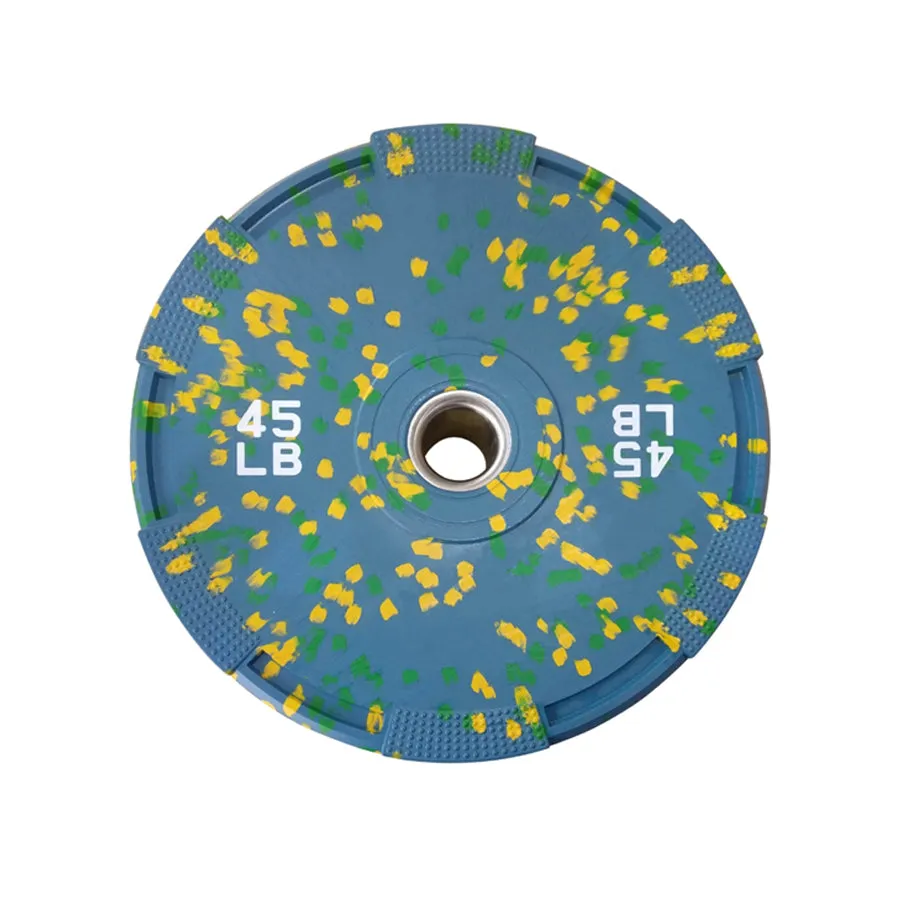 Warrior Fleck Easy-Grip Rubber Bumper Plates