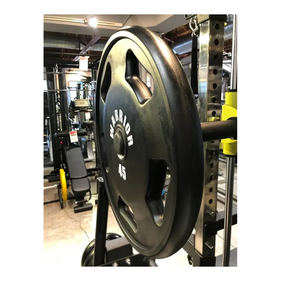 Warrior Urethane Grip Olympic Bumper Plates
