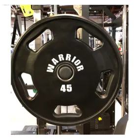 Warrior Urethane Grip Olympic Bumper Plates