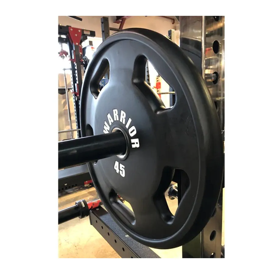 Warrior Urethane Grip Olympic Bumper Plates