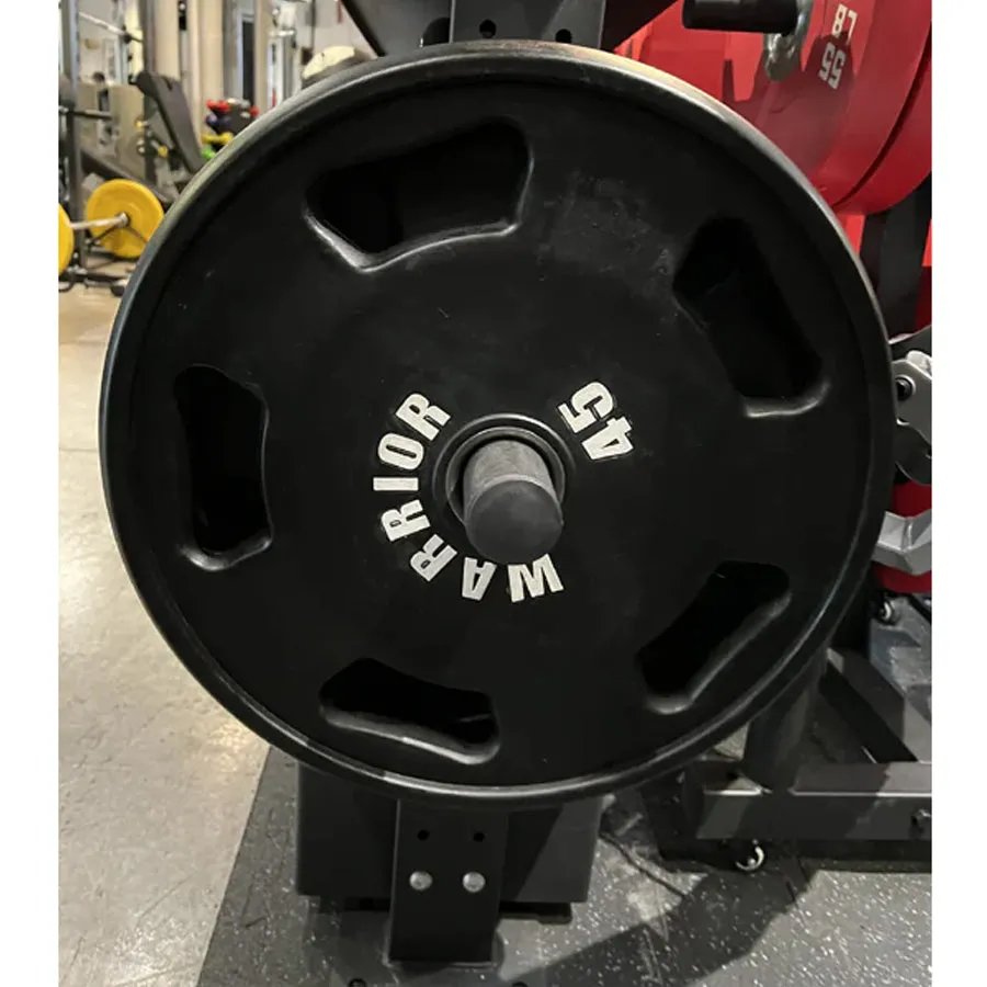 Warrior Urethane Grip Olympic Bumper Plates