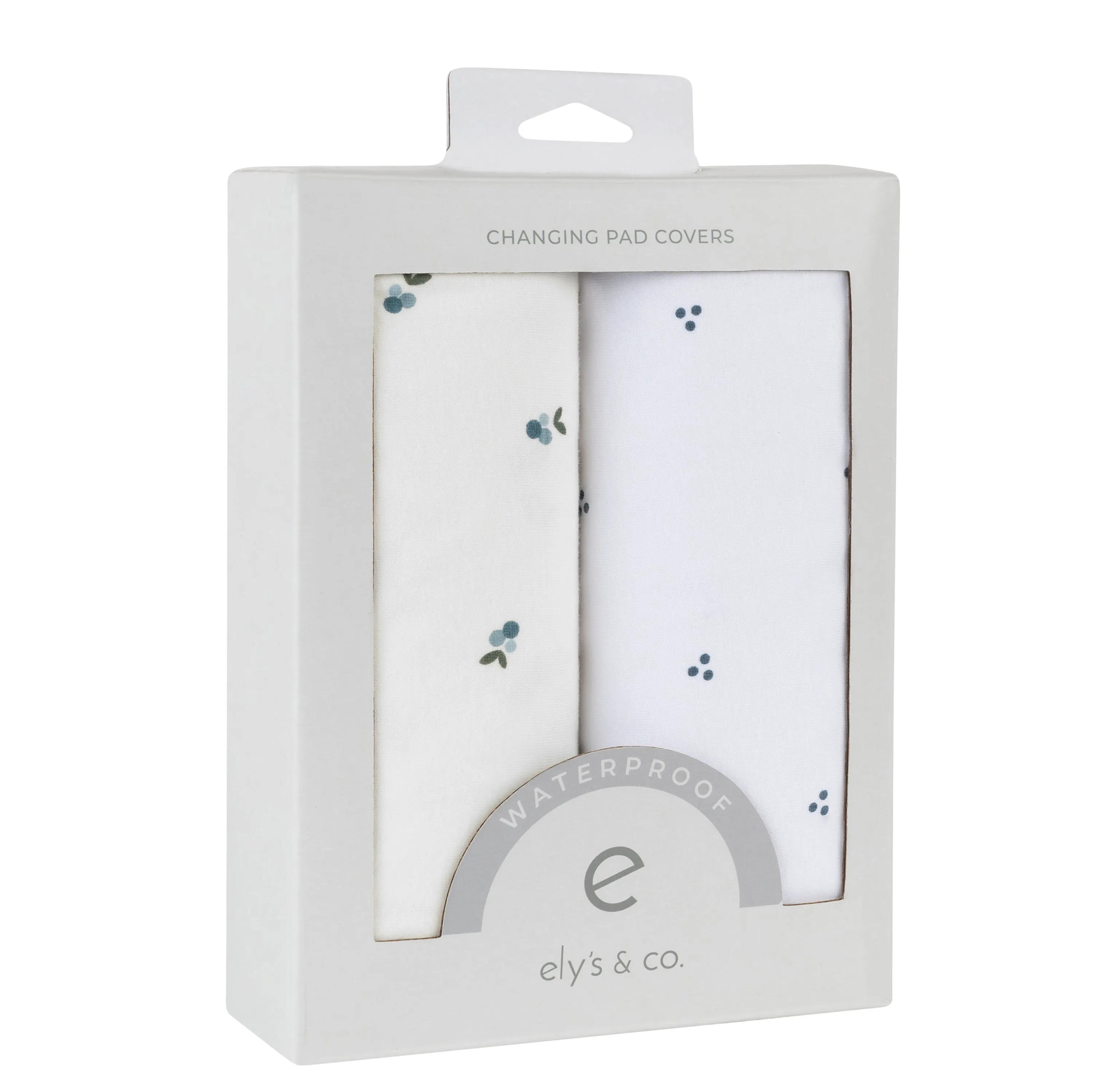 Waterproof Changing Pad Cover | Cradle Sheet Set - Blue Berry