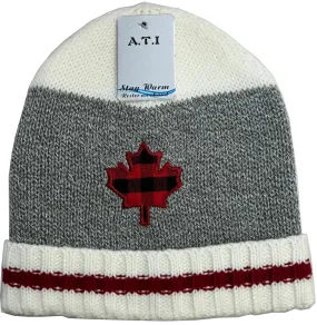 Winter hats Canada white