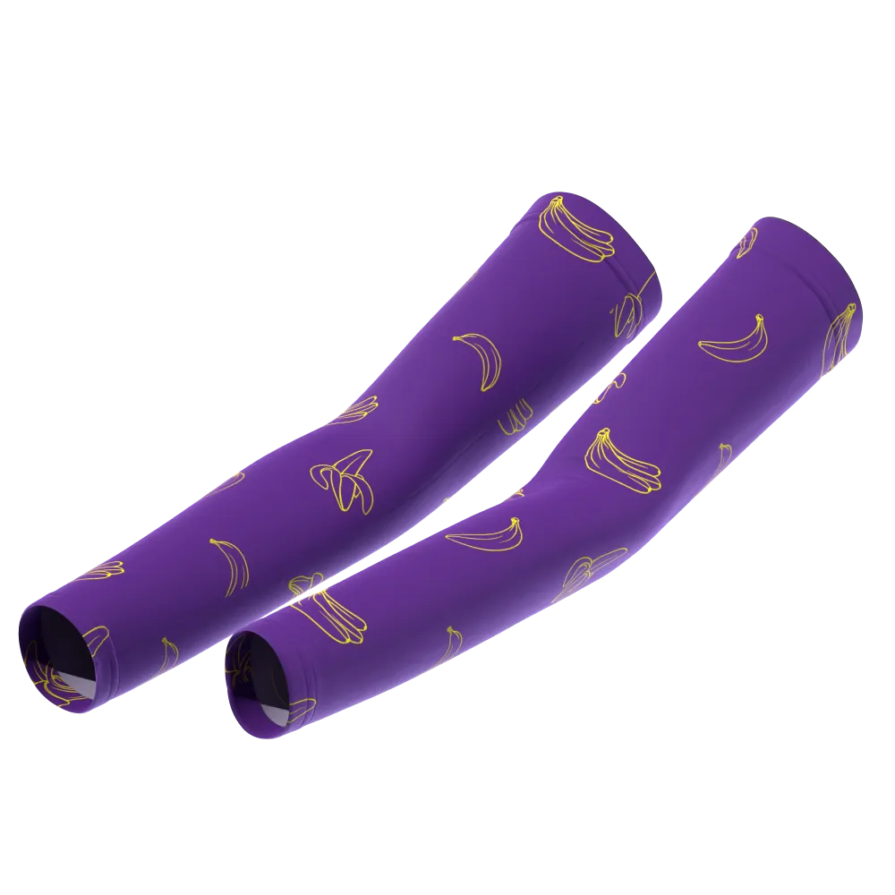 Women's Must Be Bananas Quick Dry Cycling Arm-Warmers