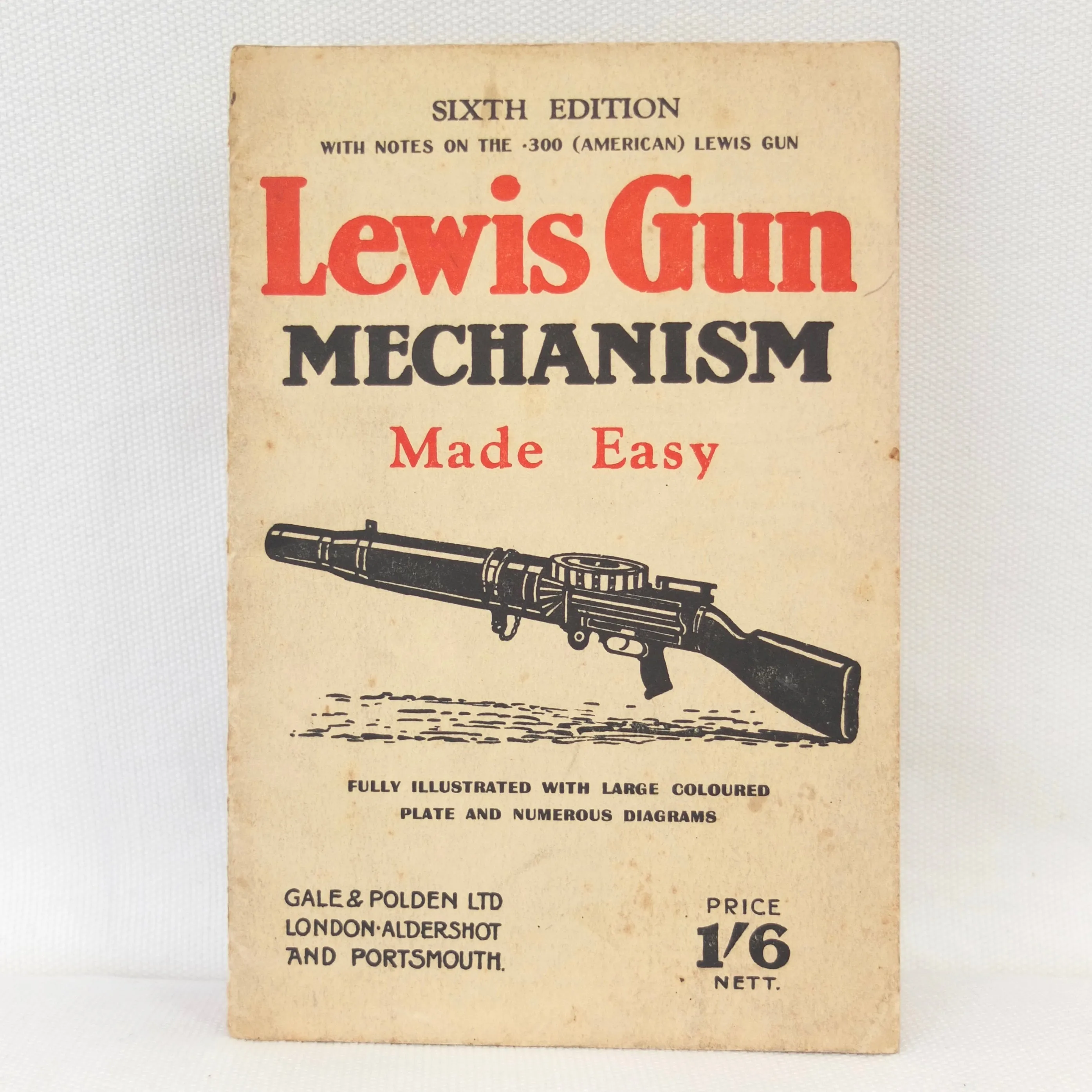 WW2 Lewis Machine Gun Manual