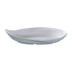 Yanco VE-510 10 Oz White Melamine Venice Appetizer / Dessert Plate, Pack of 24